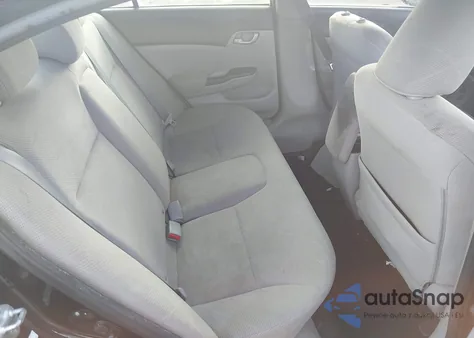 2012 Honda Civic Lx из США, поврежденный, VIN 19XFB2F52CE037324